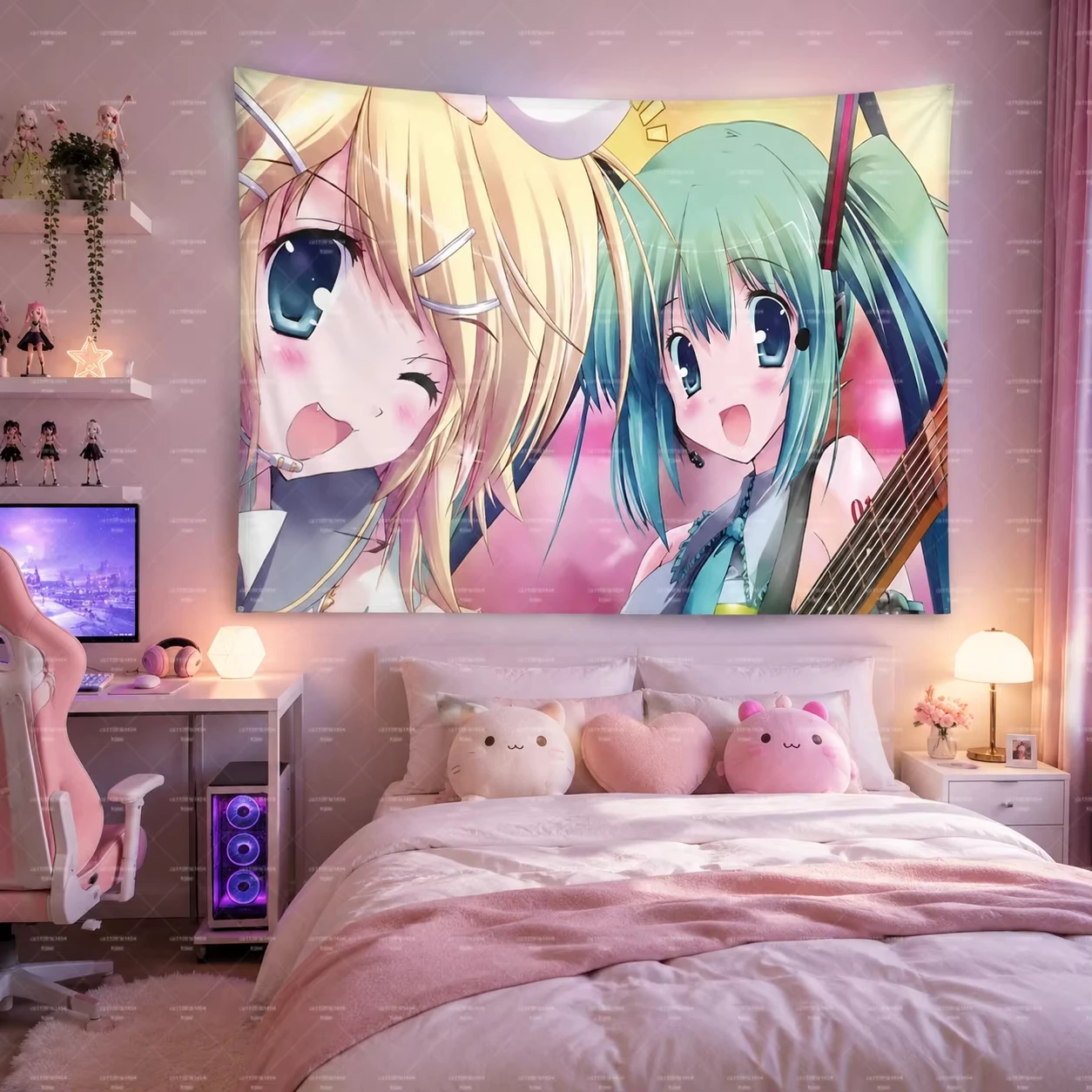 tapecaria-de-parede-kawaii-vocaloid-duo-band-com-estampa-poliester-macio-poster-de-parede-para-fas-de-anime-e-decoracao-de-dormitorio