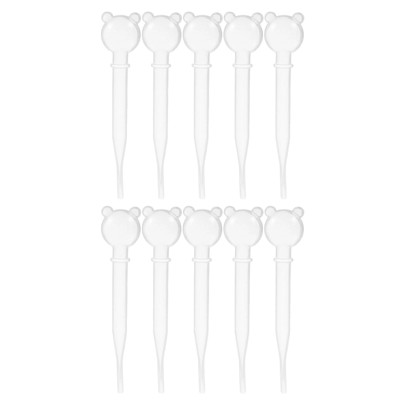 

10 шт., материалы для обучения, дошкольные научные поделки, капельницы в форме панды, детские обучающие инструменты, наборы стеблей для детского сада