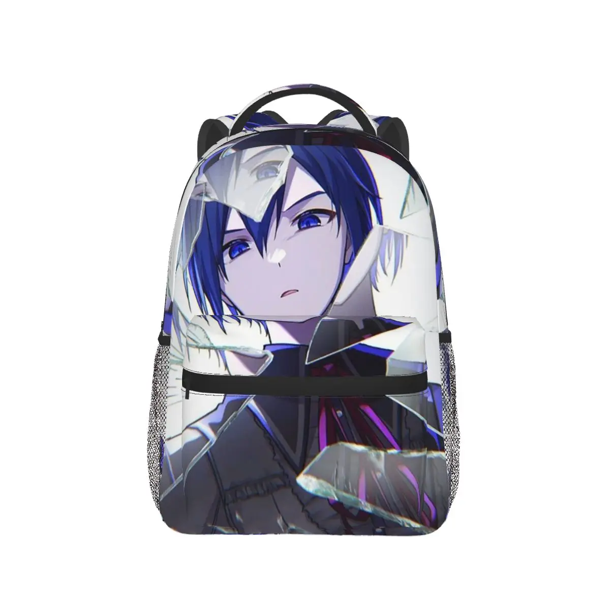

Kaito Project Sekai Backpack Hot Sale Daypack Large Capacity Boys Girls BookBag School Bag Shoulder Bags for Men Women