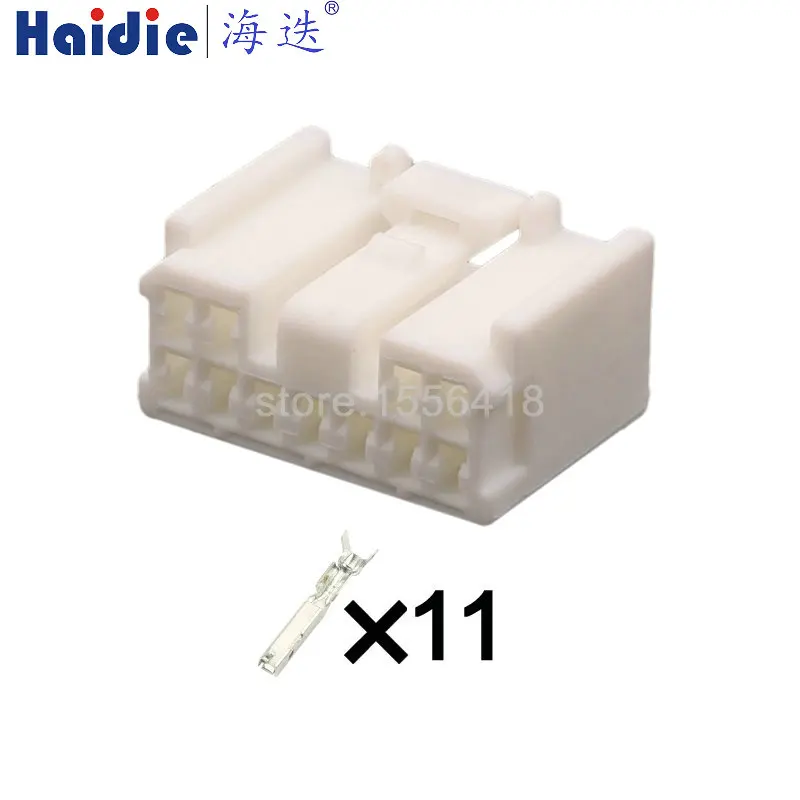

1-50 sets 11pin auto wiring harness plug cable electric plug connector 7283-1214