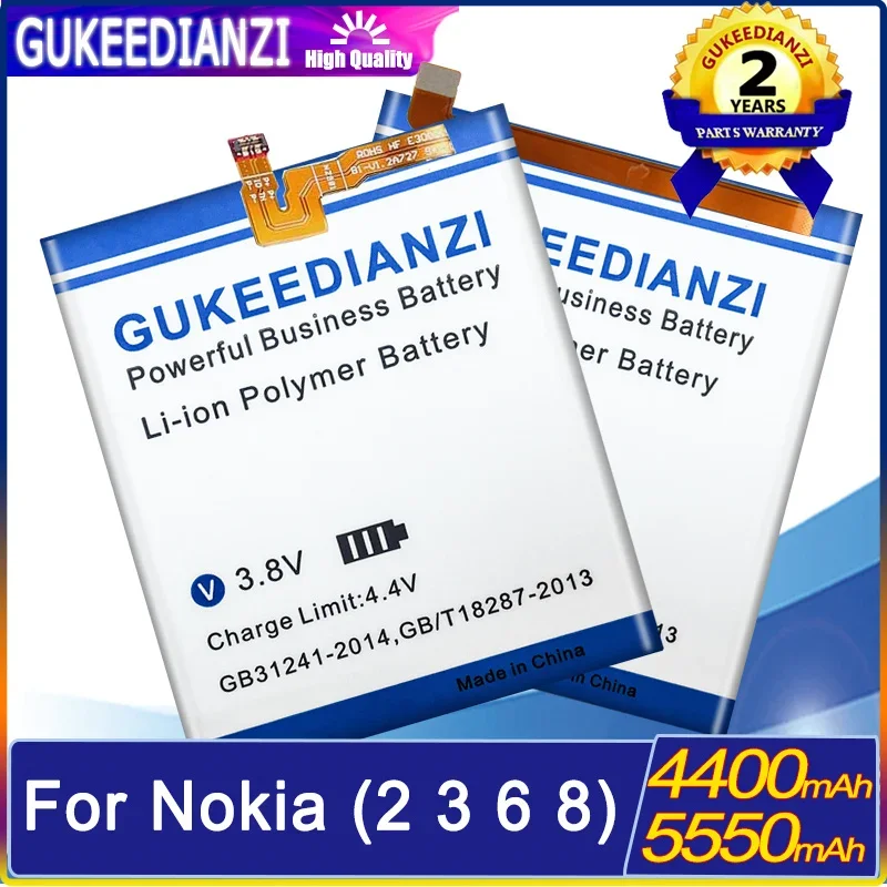 HE319 Battery For Nokia 2 6 3 8 N6 Model HE338 HE317 HE328 HE335 TA-1020 1028 1032 TA-1000 TA-1003 TA-1021