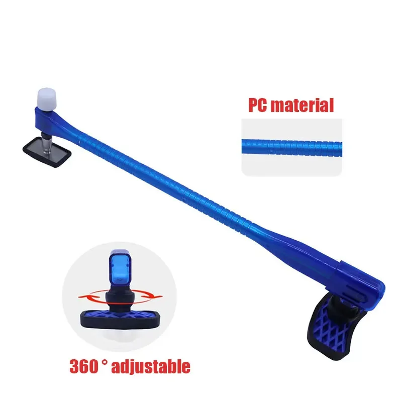 1 Set Car Dent Repair Tools Leveling Hammer Telescopic Rod Pit Remover Tool Dent Repair Kit Blue PC Shaping Hammer Set