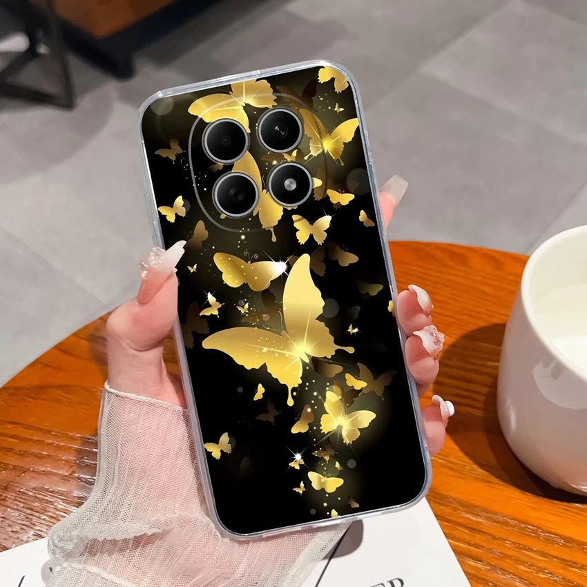 ل Redmi نوت 15 15Pro 5G الصيف الفاكهة نمط جراب هاتف شفاف بولي TPU المضادة للانزلاق قذيفة ل Redmi ملاحظة 15 برو + 5G لينة يغطي #3