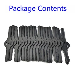 20Pcs Plastic Cutter Blades For Electric Cordless Grass Trimmer Strimmer Tool Grass Trimmer Blades Replacement Garden Tool