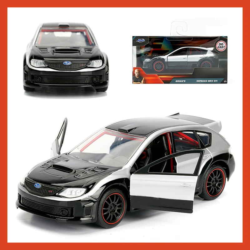 

JADA масштаб 1:32 Impreza WRX STI модель автомобиля из сплава, классический сувенир для взрослых, статический дисплей, подарки, коллекция игрушек