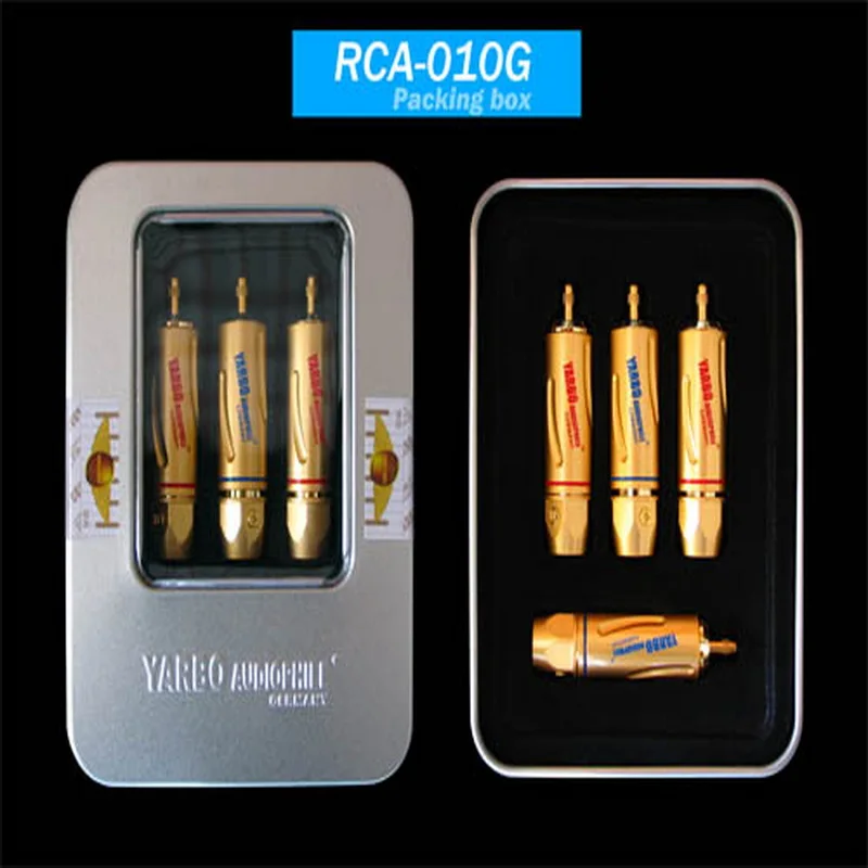 

YARBO RCA-010G Gold Plated Copper RCA Coaxial Lotus Terminals