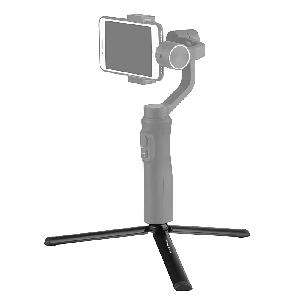Alluminio Mini Treppiede Supporto Da Tavolo per Zhiyun Gru M2 V2 Gru-M Liscio 4 Q Moza air 2 per DJI Ronin S SC Feiyu AK4000 Del Telefono