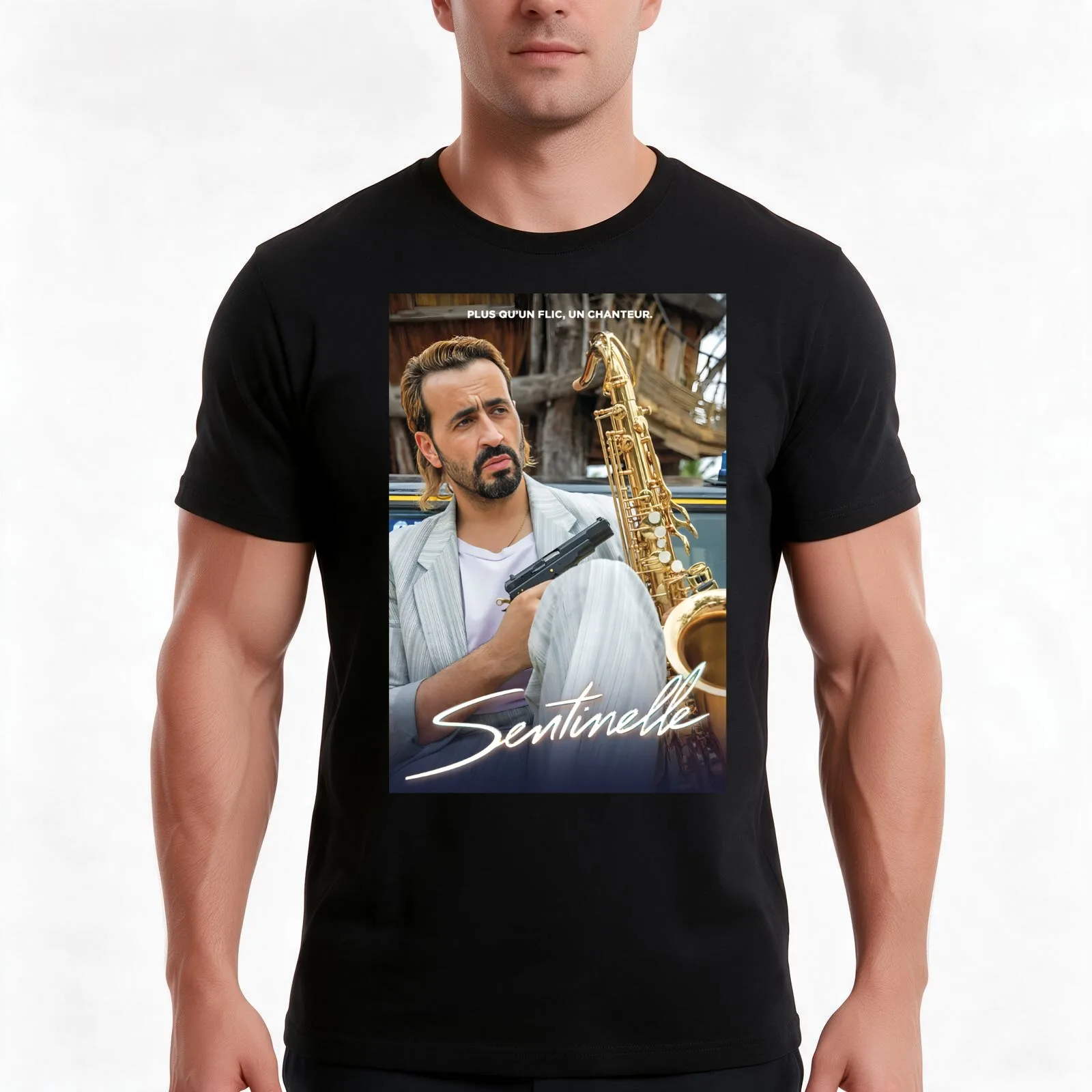 Francis Sentinel - Jonathan Cohen T-Shirt, Summer Casual Cotton Tee, Oversized Streetwear Tops, Vintage Graphic Print
