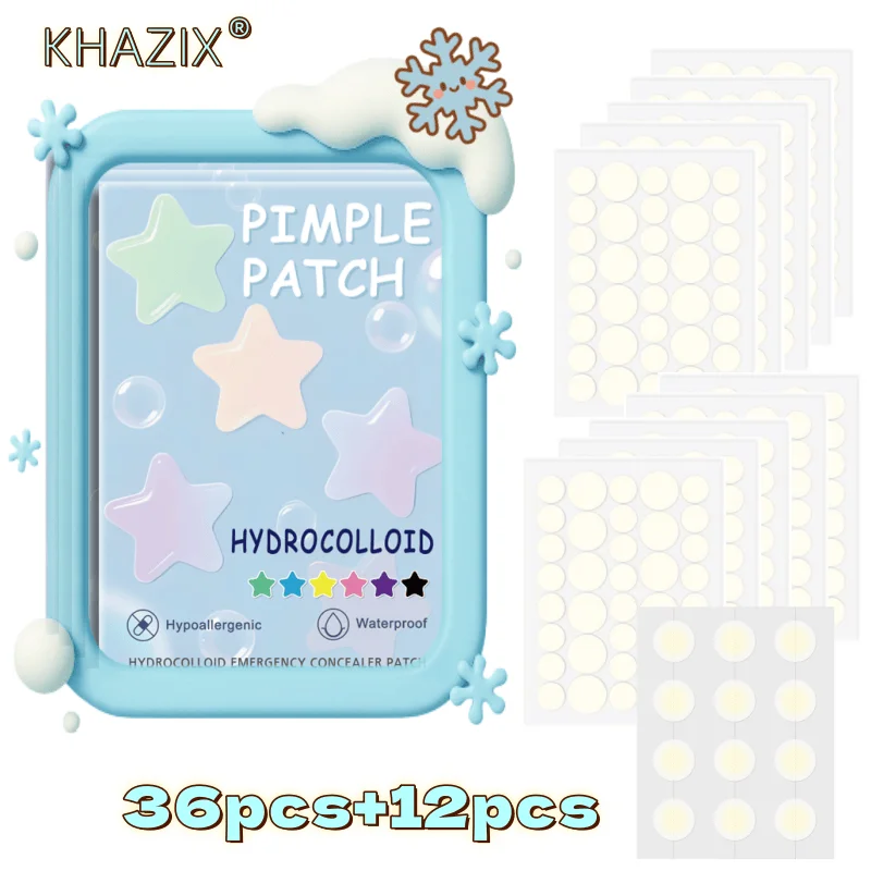 رقع حب الشباب تحت المكياج - ملصقات غروانية مائية غير مرئية حقًا لحماية العيوب طوال اليوم.