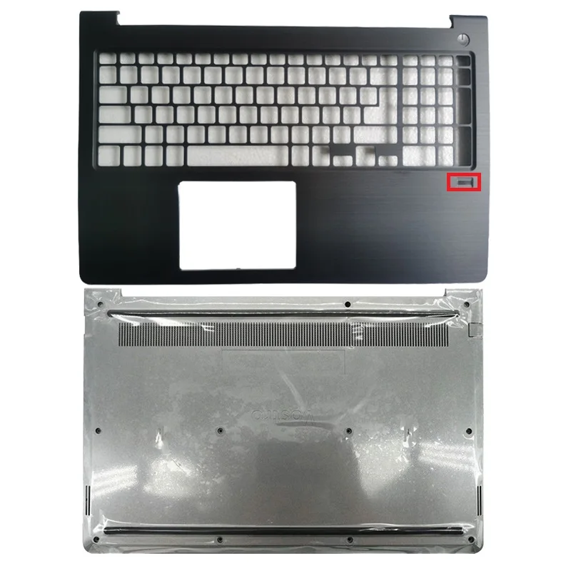 Иди! Новый чехол для Dell Vostro 15 5568 15-5568 V5568, верхняя крышка упора для рук с отверстием для отпечатков пальцев FCN57 0FCN57/нижнее основание JD9FG