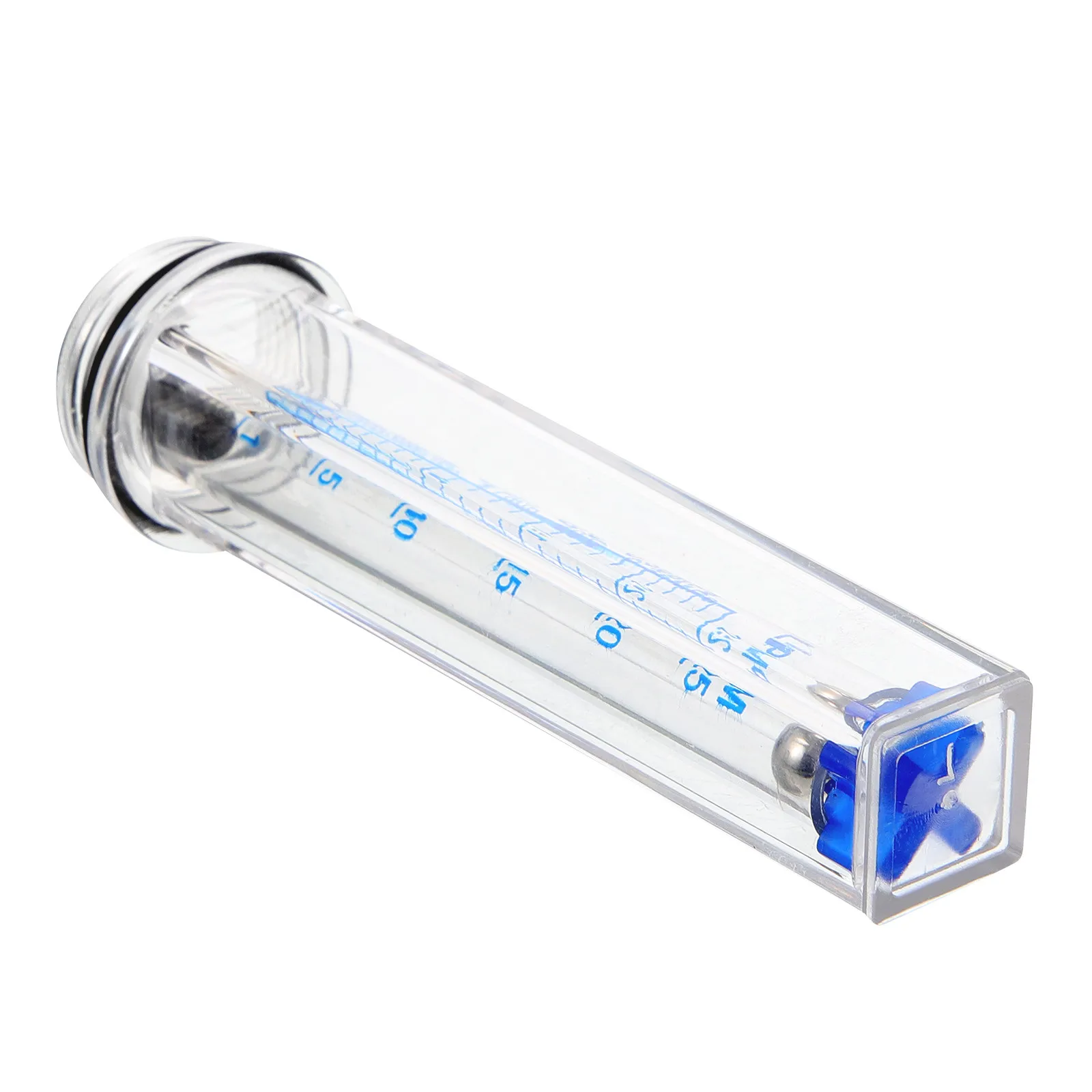 Tube 1-25 Lpm Argon Co2 Gas Flow Meter for Laboratory Industrial Use High Precision Fast Response Plastic Flow