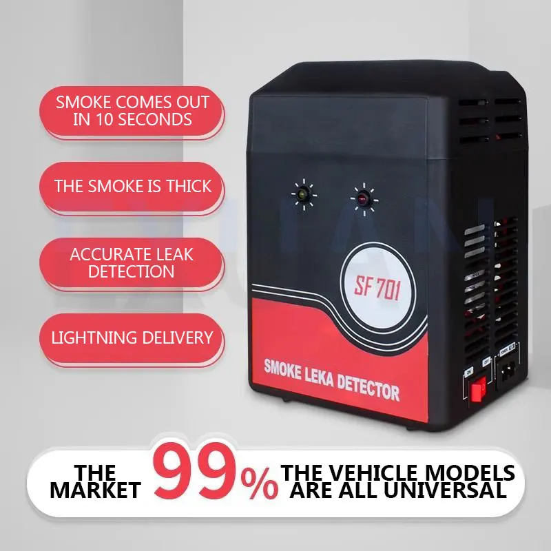 

Car Vehicle Smoke Leak Detector Automobile Smoke Machine Engine Intake Exhaust Pipe Leakage Tester Repair Smoke Leak Detector