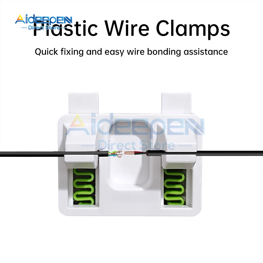 1 ชิ้น ABS ลวดเชื่อม FIXTURE การประสาน ลวดผู้ถือเชื่อม CLAMP ซ่อมเครื่องมือ Secure Hold สําหรับ Neat สายไฟ Solutions, ผู้ถือลวด
