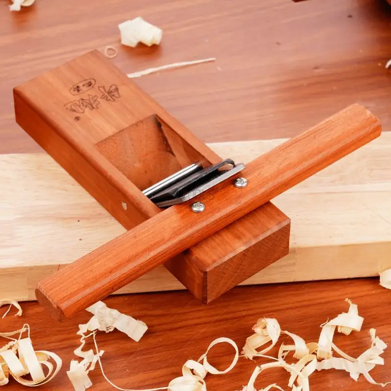 

Ручной строгальный станок из красного дерева 180 мм/260 мм со съемной ручкой, строгальный станок с плоским дном, деревообрабатывающий острый ручной строгальный станок для снятия фасок