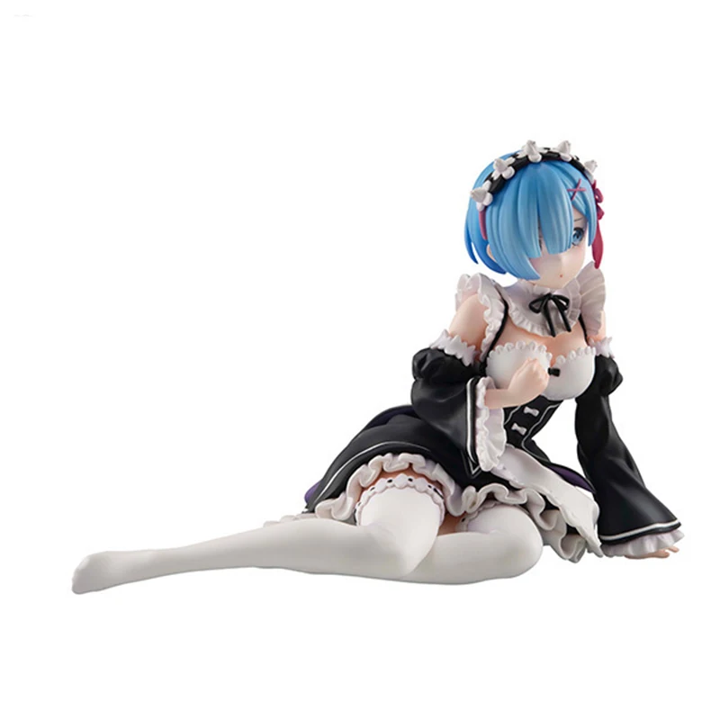 Genuine Original Mega House Melty Princess Palm Rem Re:Zero - Starting Life in Another World Action Anime Figure Dolls Ornament