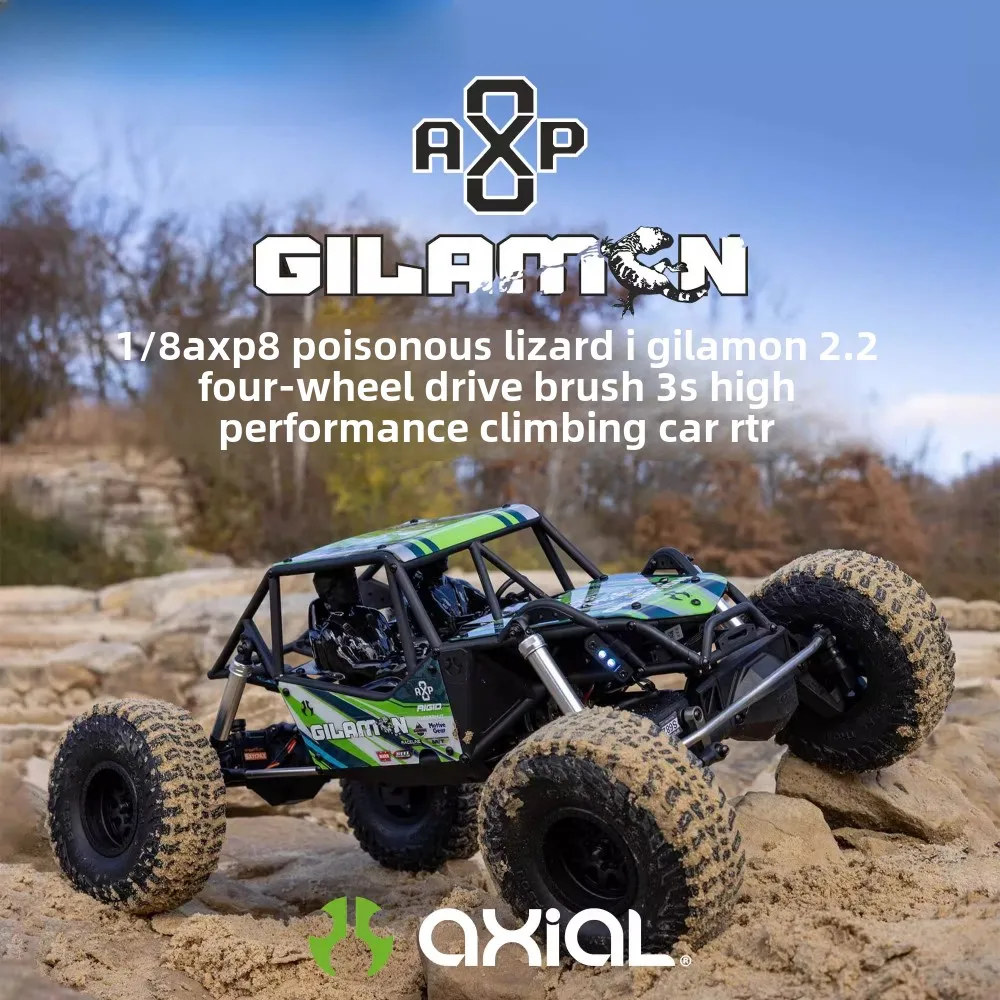 

New AXIAL 1/8 RC AXP8 Gilamon 2.2 4WD Brushed 3S High Performance Climbing Car RTR Off-Road Car Toy