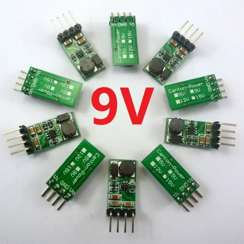 10Pcs Breadboard Power Supply DC-DC 3.7V 5V to 9V step up boost converter module For UNO Raspberry Pi MCU Relay LED Diy