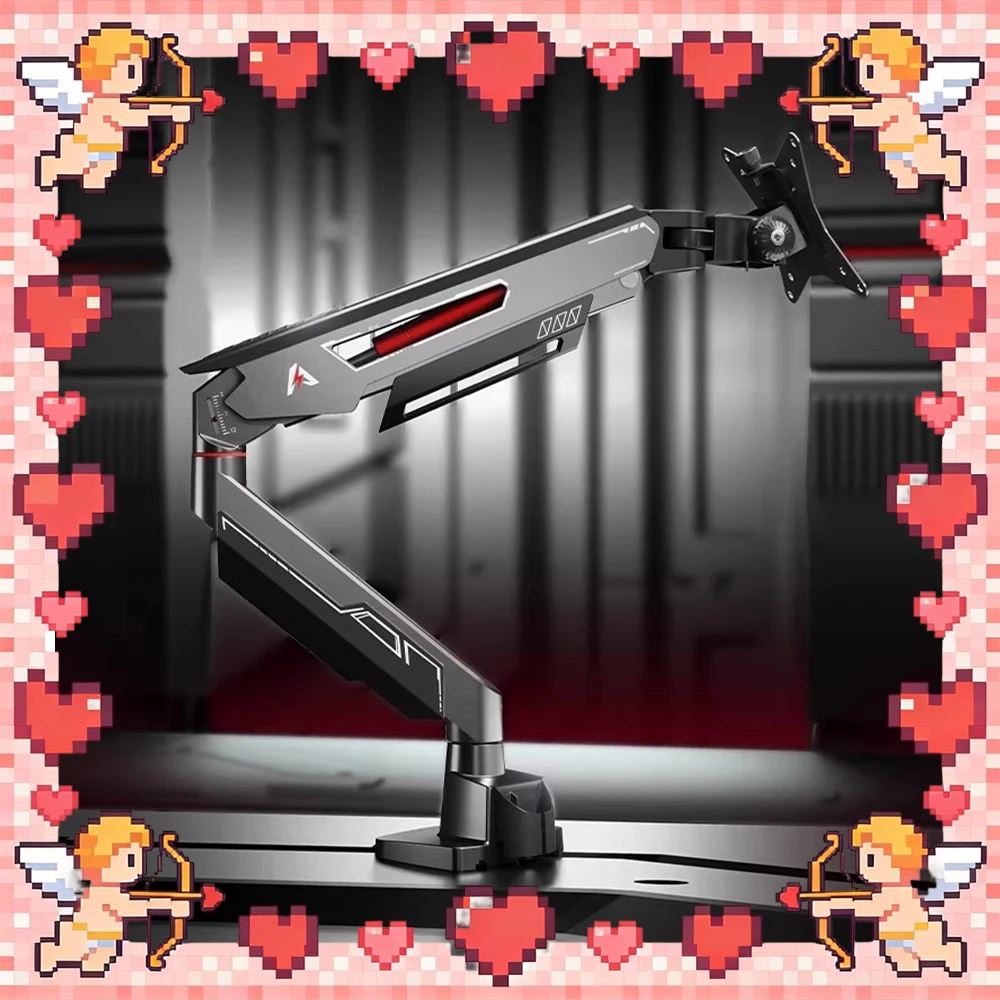 

AGKey K1 Display Bracket Visual Calibration Adjustment Computer Display Screen BracketFive-Axis Linkage Universal Adjustment