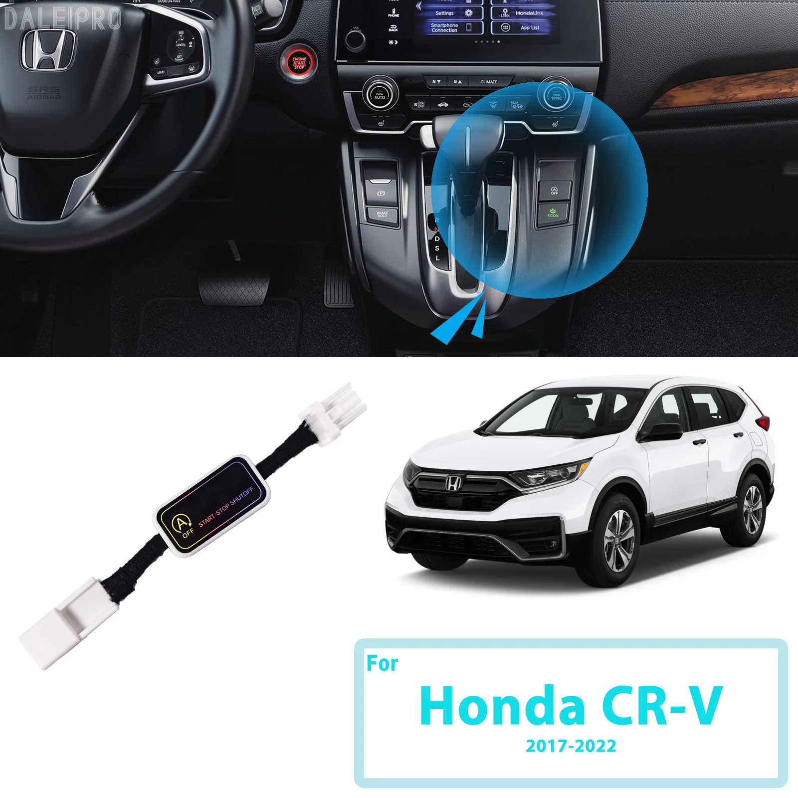 

For Honda CR-V CRV 2017-2020 2021 2022 Automatic Stop Start Engine System Disable Smart Shut Down Auto Start Stop Eliminator