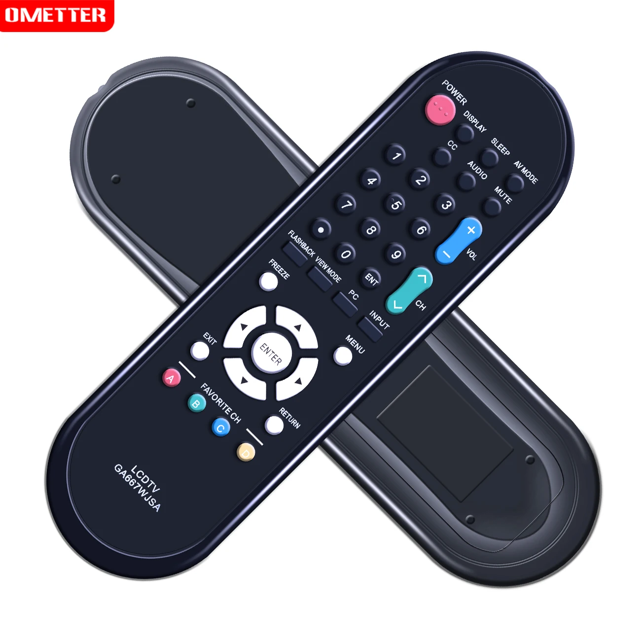 FOR SHARP LCD TV REMOTE CONTROL GA667WJSA LC-19SB24U LC-19SB25U LC-19SK24U Substitute for GA603WJSA