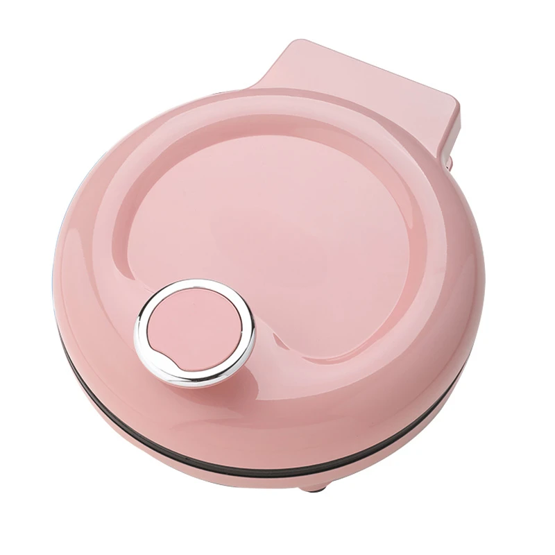 220 فولت المنزلية المزدوجة الجانب التدفئة الكهربائية كريب صانع المنزل مقلاة خبز كهربائية ، 20 سنتيمتر قطر البيتزا صانع كب كيك للإفطار