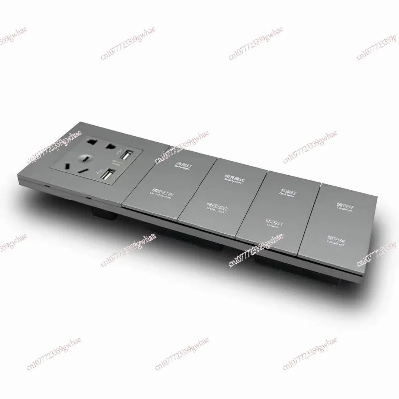 

Zigbee Solution Qiangdian Беспроводная интеллектуальная система управления гостями Голосовое управление Xiaodu