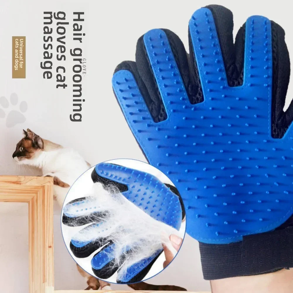 Hot Cat and Dog Epilator Pet Supplies Cat Supplies Comb Bath Cleaning Massage Brush Silicone Pet Gloves Grooming Products Home