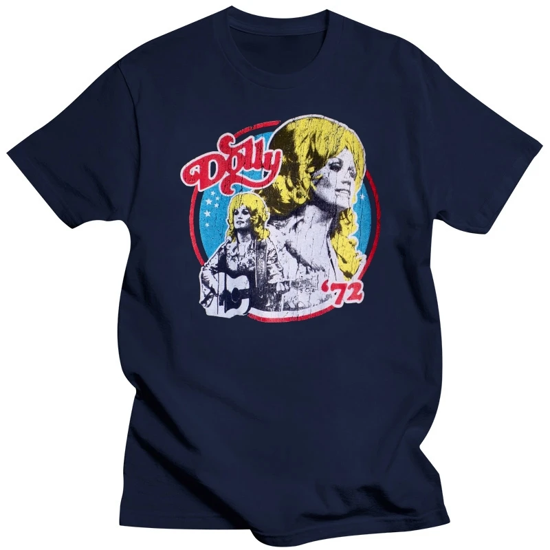 Dolly Parton &rsquo72 Black T Shirt Graphic Tee Shirt