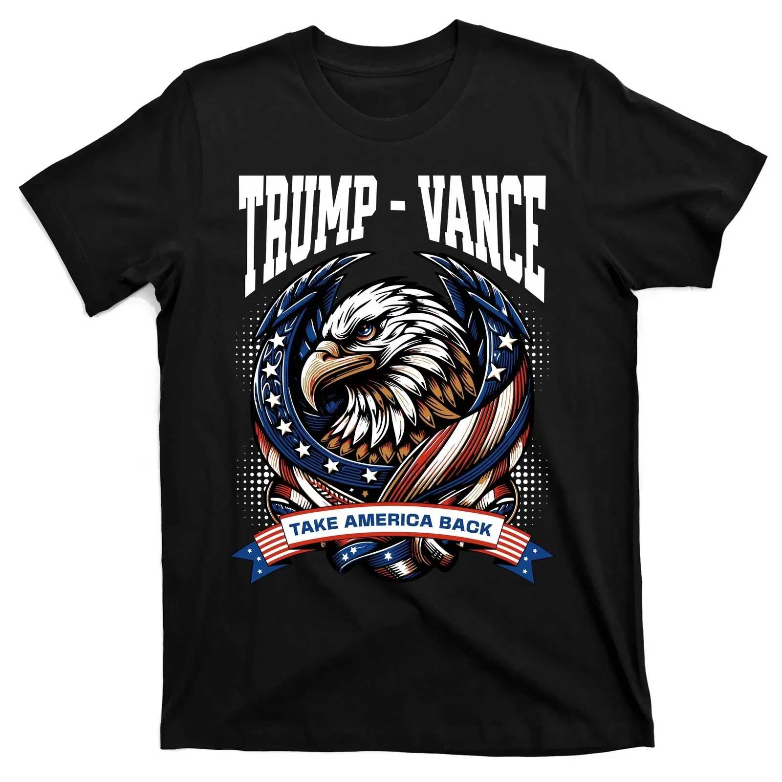 Trump 2024 Vance Take America Back Campaign T-Shirt