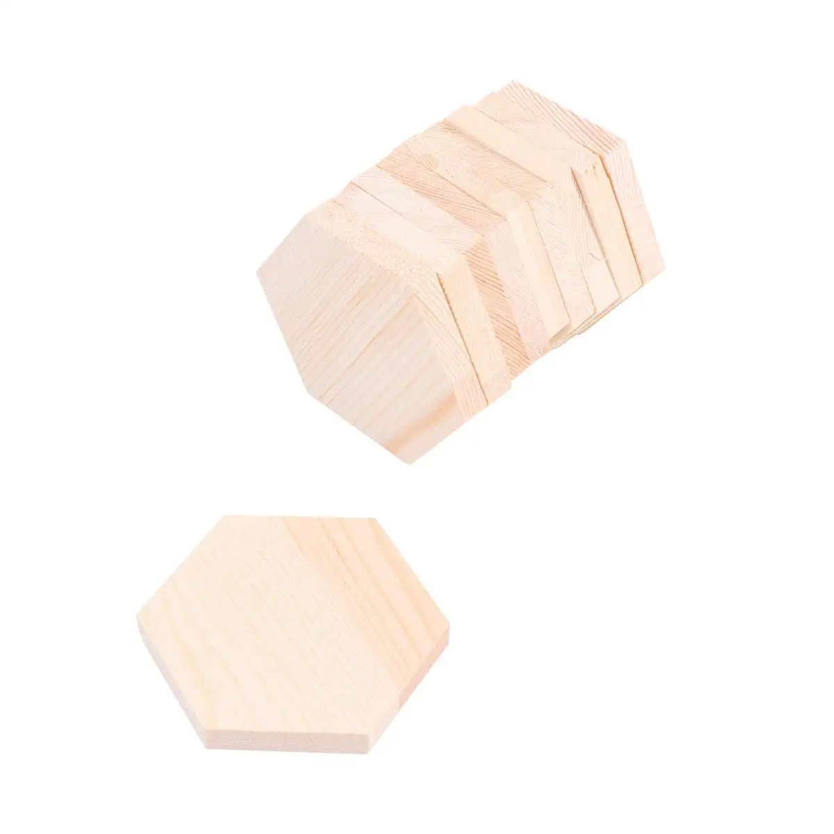 

10 PCS Wooden Craft Blocks High Quality Pine Wood DIY Decor Plank Project Supplies Small Wood Sticks Paint Write