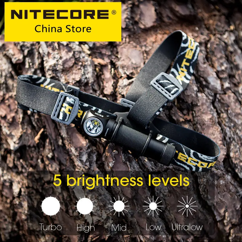 

Original NITECORE HC33 Headlamp Bright Multi-purpose Outdoor Headlights 1800 Lumens Trekking Trail Running Portable Flashlight