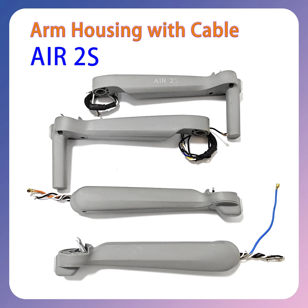 

Original Air2s drone arm shell with wire unpowered motor easy to connect suitable for aircraft maintenance parts