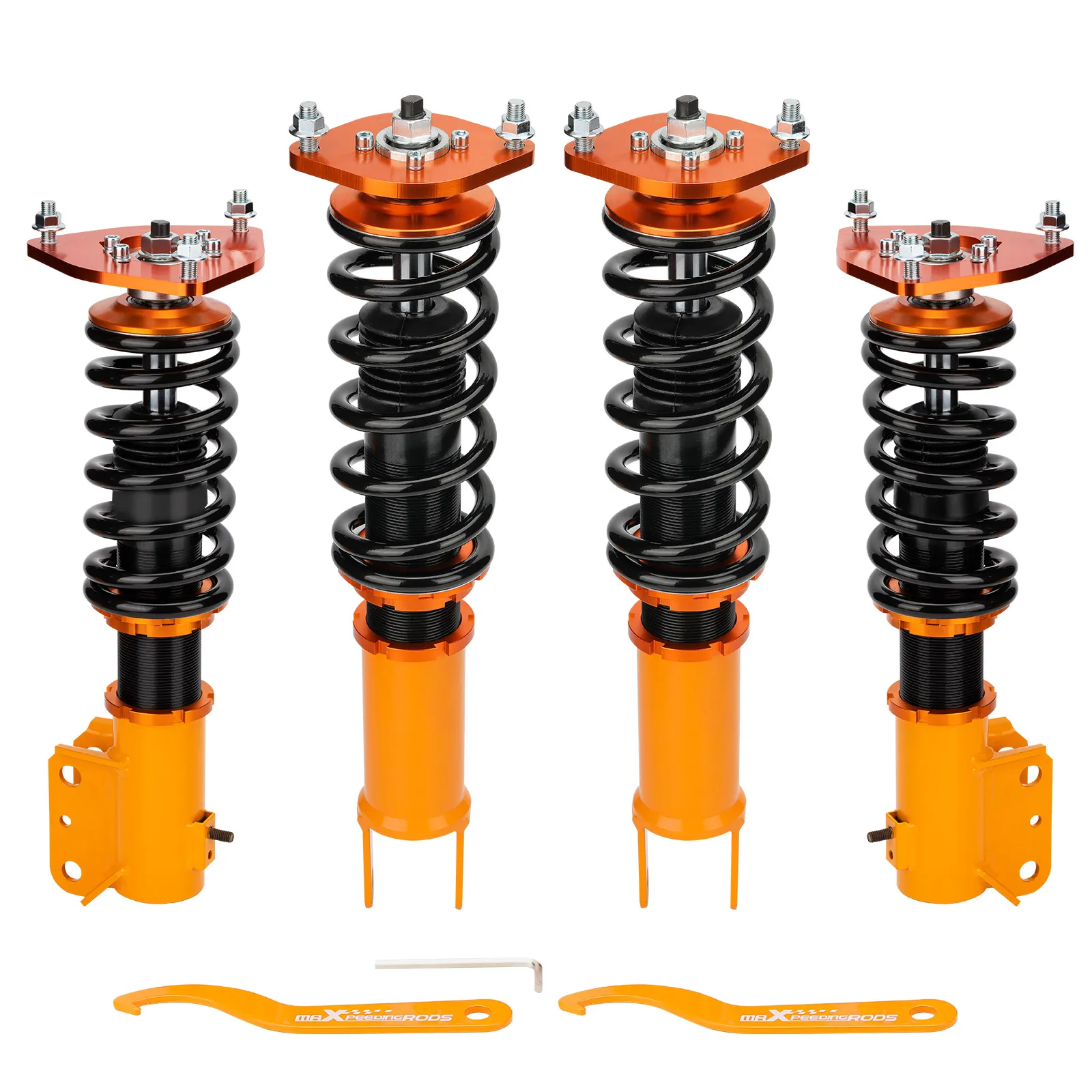 Kit de suspension avec amortisseurs Maxpeedingrods pour Mitsubishi Lancer Evolution EVO 7 8 9 01-07