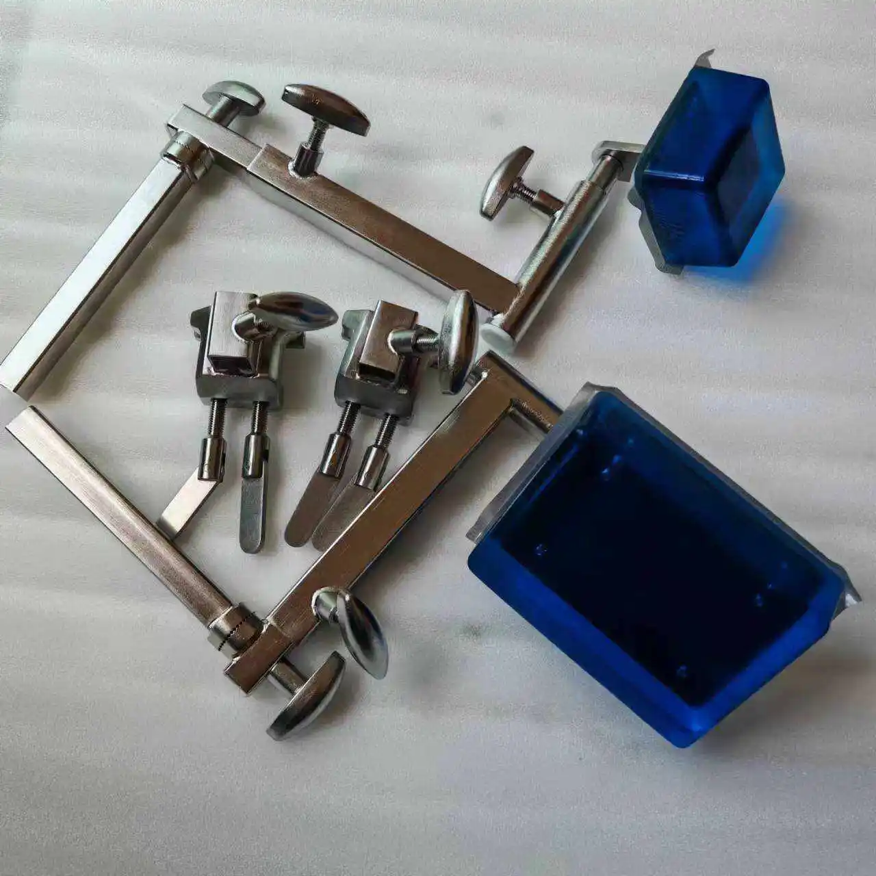 Surgical Table Lateral Positioning Set – Pelvic & Waist Supports with Side Panel, Operating Table Accessories