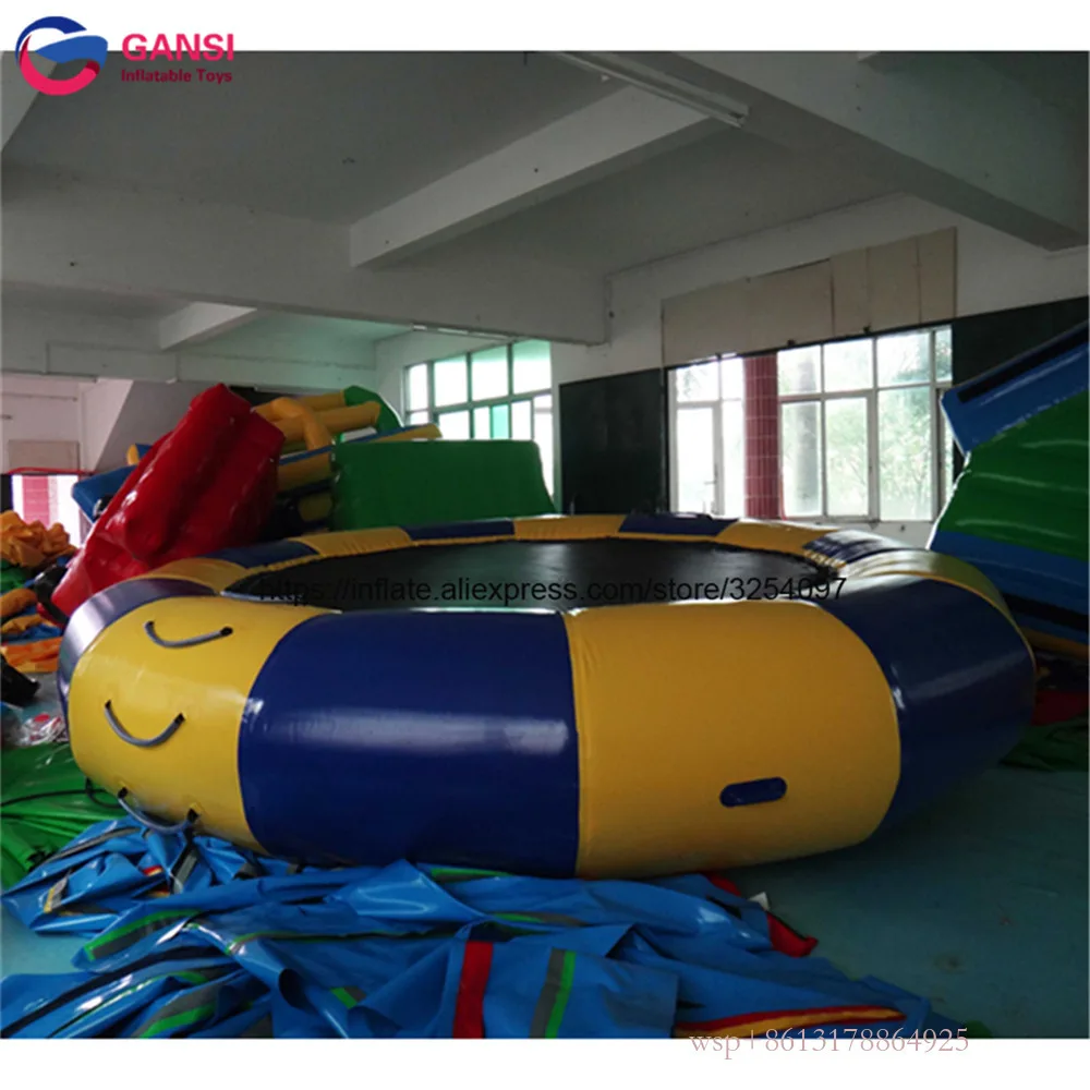 PVC Material Inflatable Water Trampoline Floating Trampoline For Sea Lake