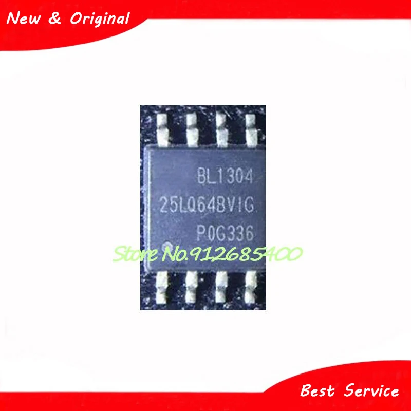 10 Pcs/Lot GD25LQ64BVIG 25LQ64BVIG SOP8 New and Original In Stock