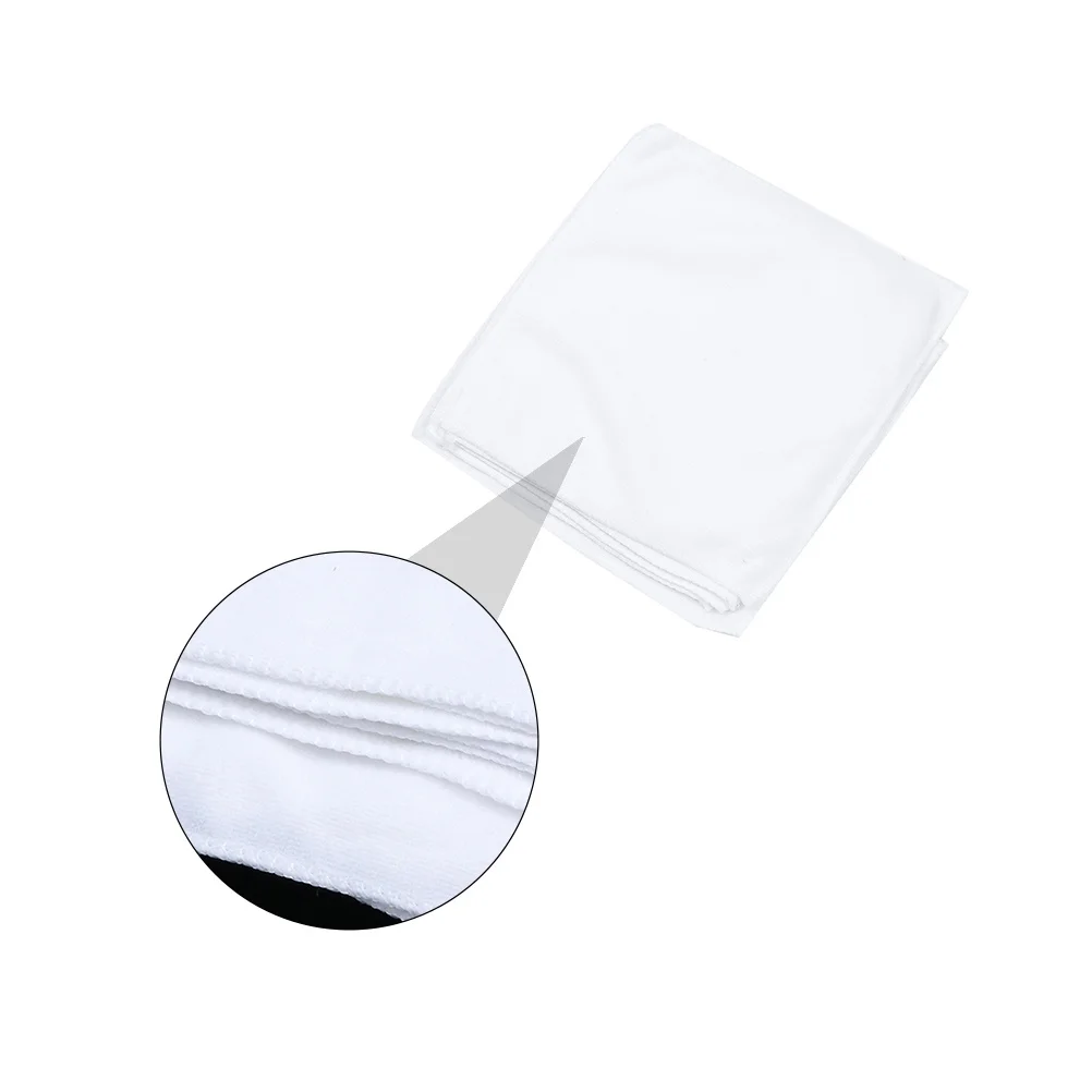 10 Uds toallas de microfibra 30X30Cm Toalla de baño desechable blanca para Hotel viaje Spa pedicura salón de belleza juego de ropa de cama para el hogar