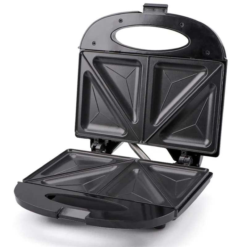 1 قطعة صانع الساندوتشات آلة الجبن المشوي التونة ، صانع الساندوتشات التدفئة المنزلية مزدوجة الوجهين الاتحاد الأوروبي التوصيل