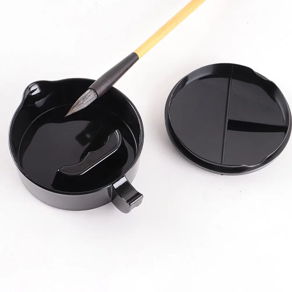 

Набор из 2 профессиональных емкостей для чернил: прочные, износостойкие, легкие и компактные подставки для каллиграфии и художественных работ кистью