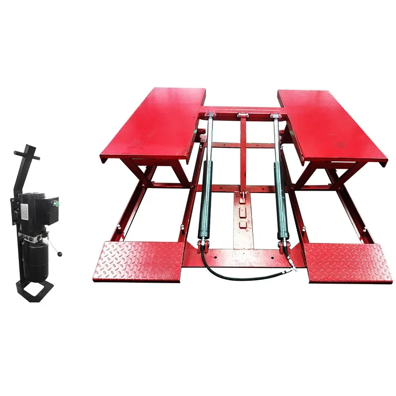 portable pantograph mid rise hydraulic scissor car lift vehicle scissor jack hoists car lifts portable mobile scissors lift