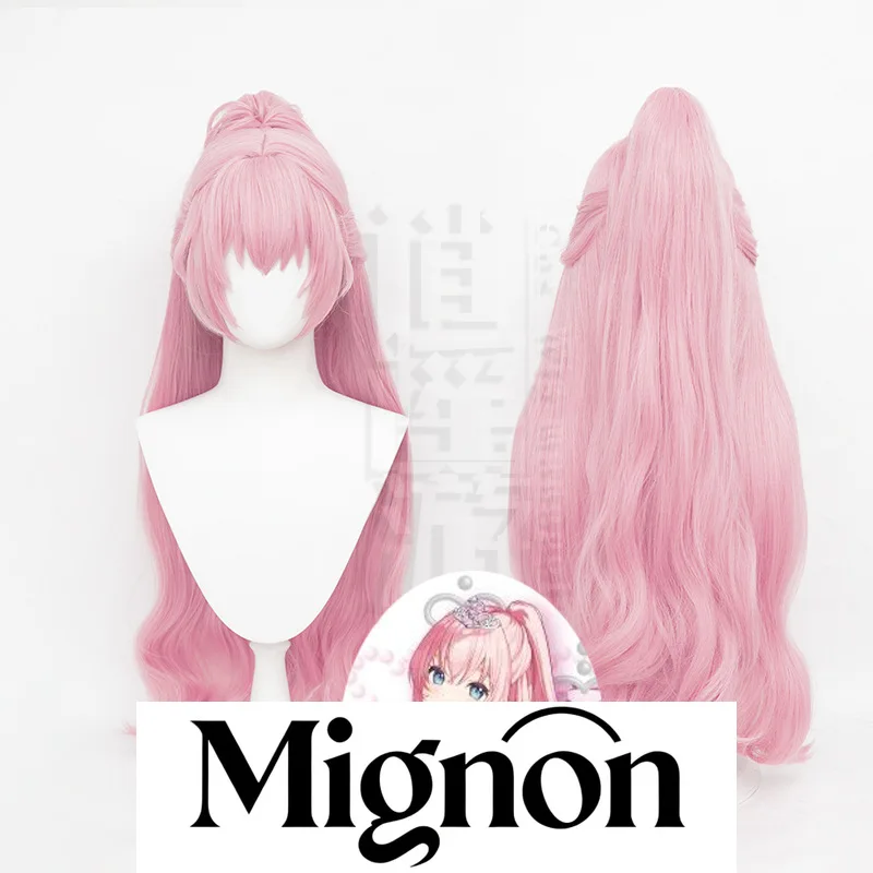 xunyin Luka Cosplay Wig Simulation Scalp Tiger Clip Ponytail Halloween Gift