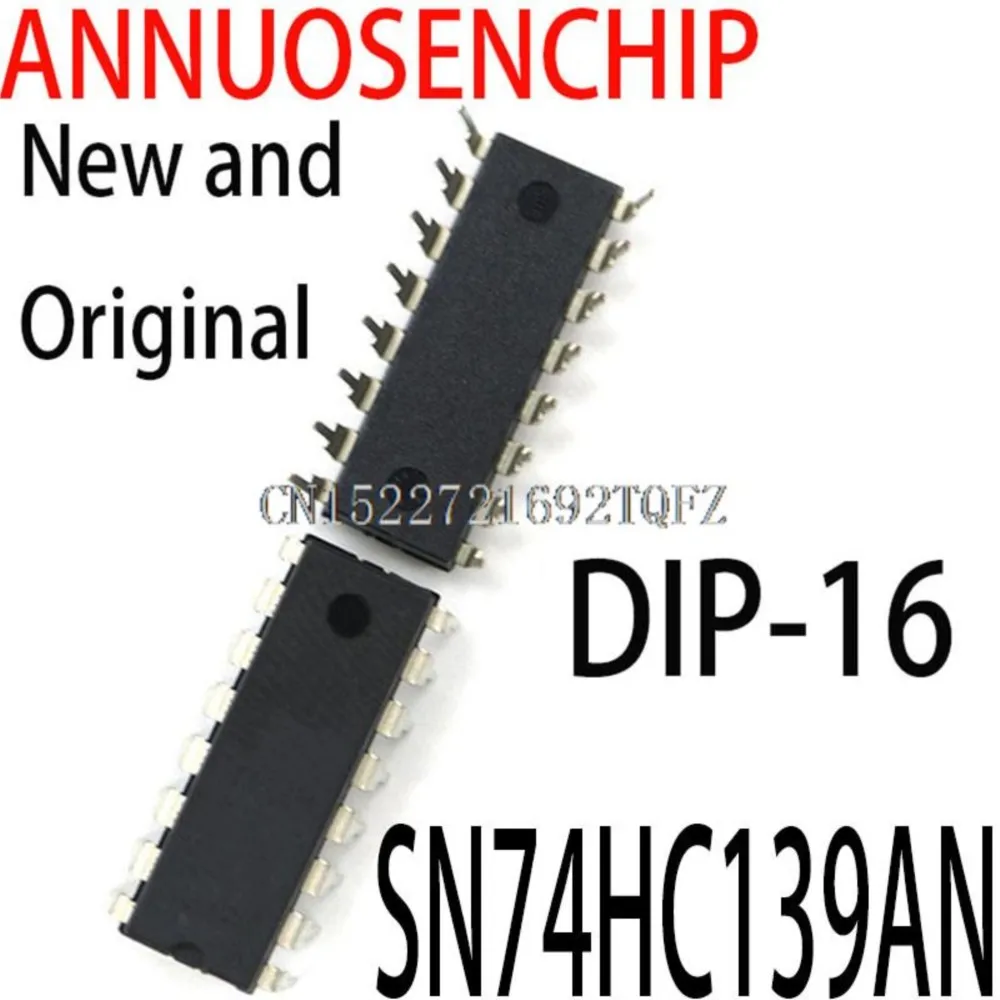 25 قطعة جديدة ومبتكرة 74HC139 DIP-16 SN74HC139AN