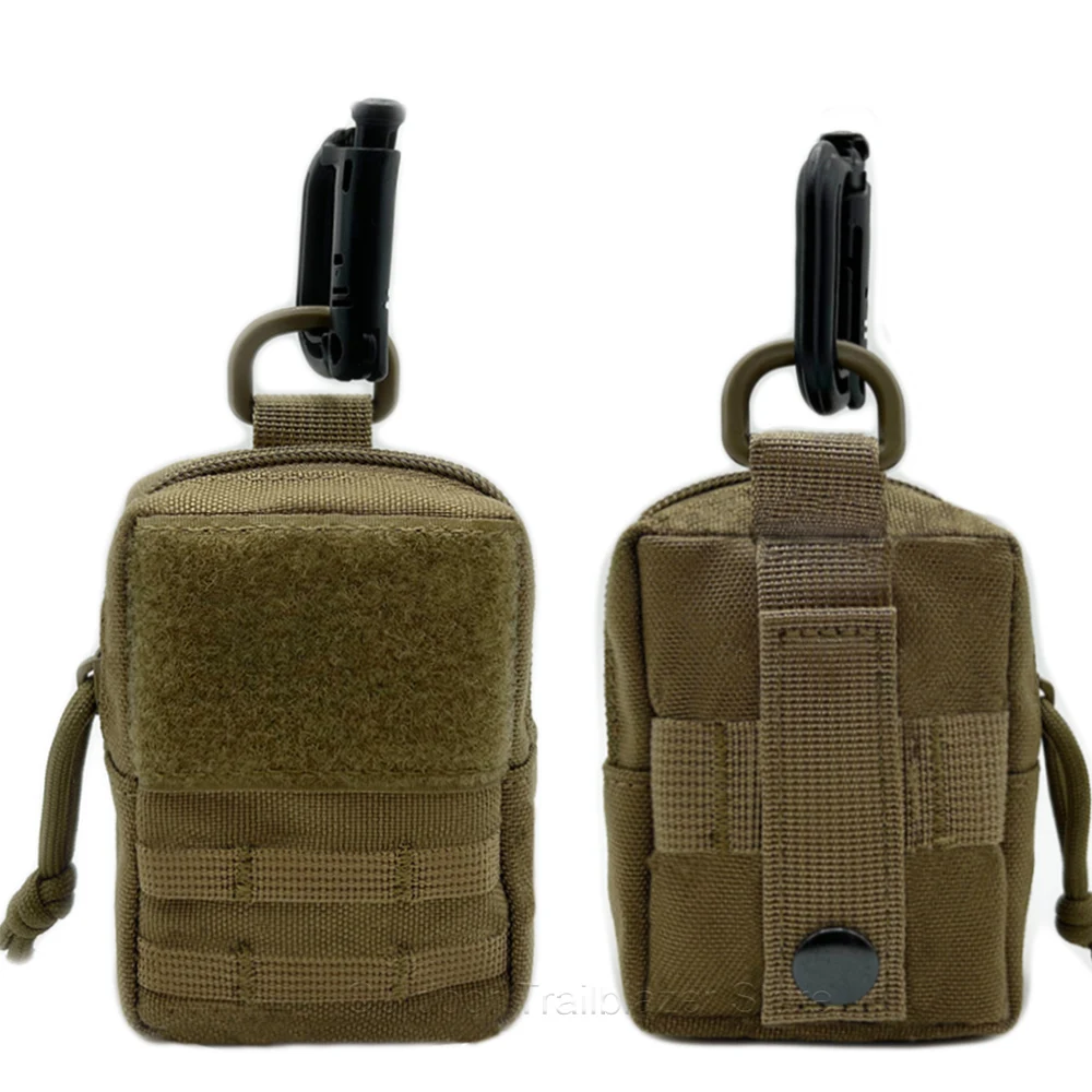 Taktische Mini-MOLLE-Tasche, kompakte Mehrzweck-EDC-Batterie-Zigarettenetui-Kartenhalter-Gürteltasche für Jagd, Trekking, Laufen, Camping – Detail 12