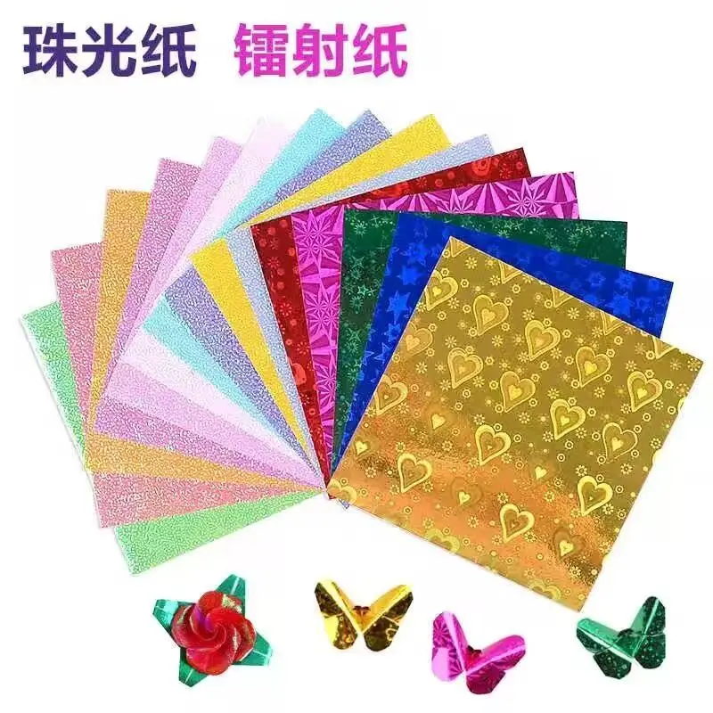 Colorful Glossy Surface Puer Packing Paper 5X5 Gram Puerh Small Cake Cotton Paper Customizable Shu Raw Various Black Green Paper