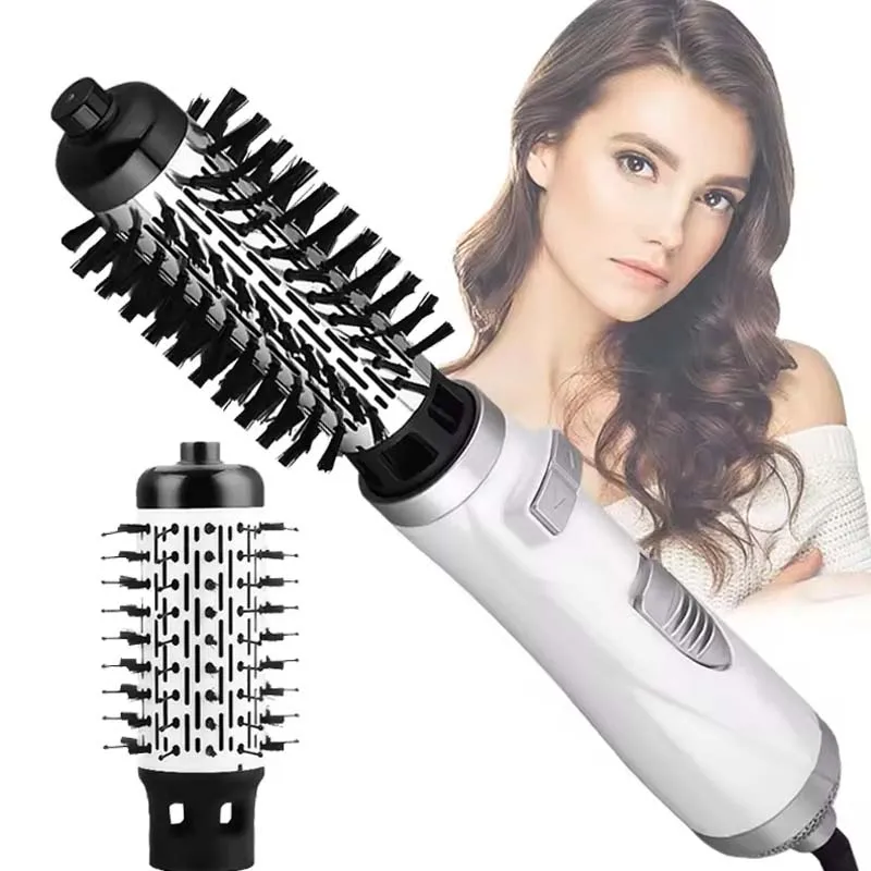 Professional Salon One Step Hair Dryer Brush 3 in 1 Multi Automatic Rotating Hot Air Comb Styling for All Hair Types