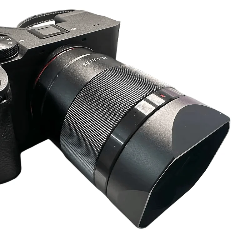 バヨネットメタルスクエアレンズフード Sony FE 35mm f/1.8 SEL35F18F