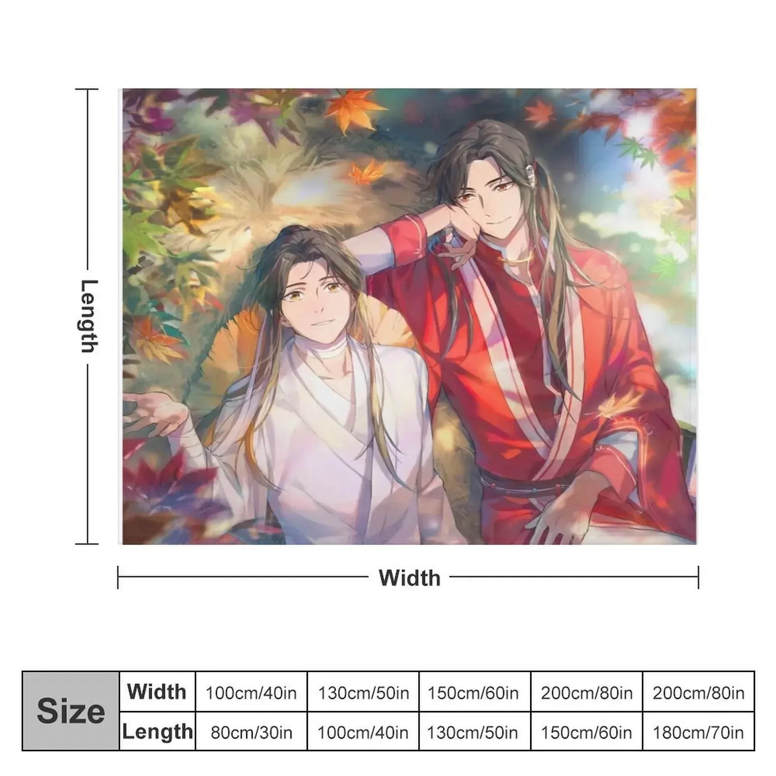 TGCF Hualian 4 Throw Blanket Beautifuls Decoratives Bed Fashionable Flannel Blankets