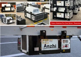 ANZHI 18KW Shanxia gekoelde scheepsgeneratorset