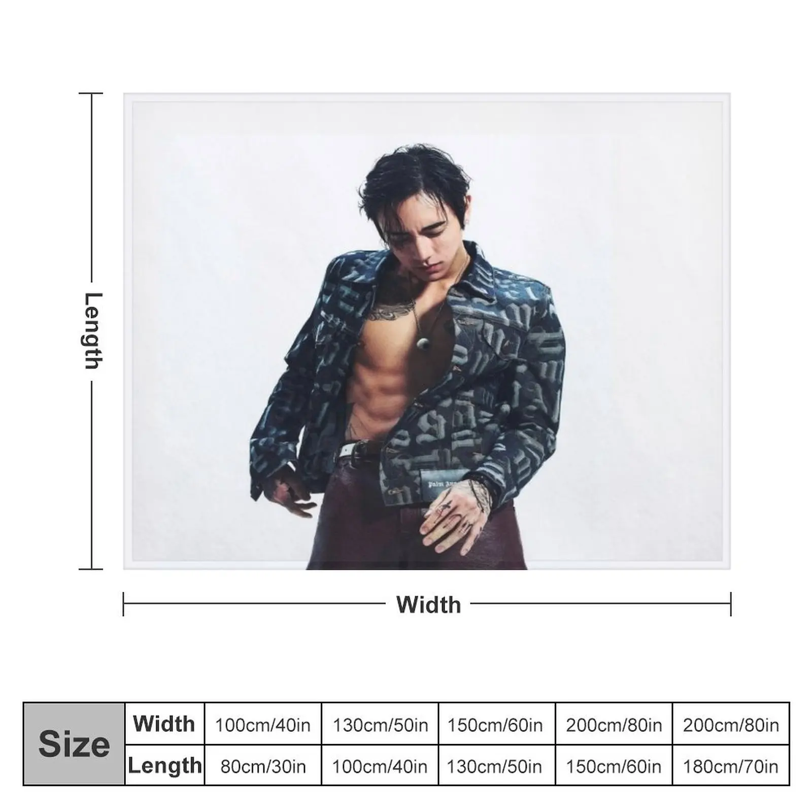 DPR IAN mito abs hot sexy beautiful poster kpop dream perfect regime Throw Blanket Bed covers Winter beds Travel Blankets