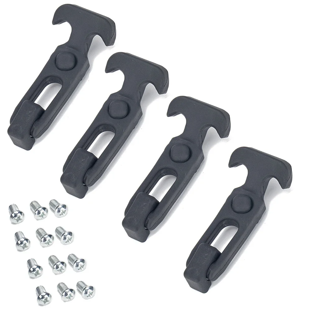 

Cart Rubber T-Handle Flashlight Cabinet Buckle Off-Road Vehicle Toolbox Buckle With Screws Kit Repair Accessories
